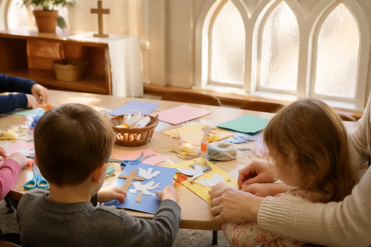 Sunday School Children Craft Activity