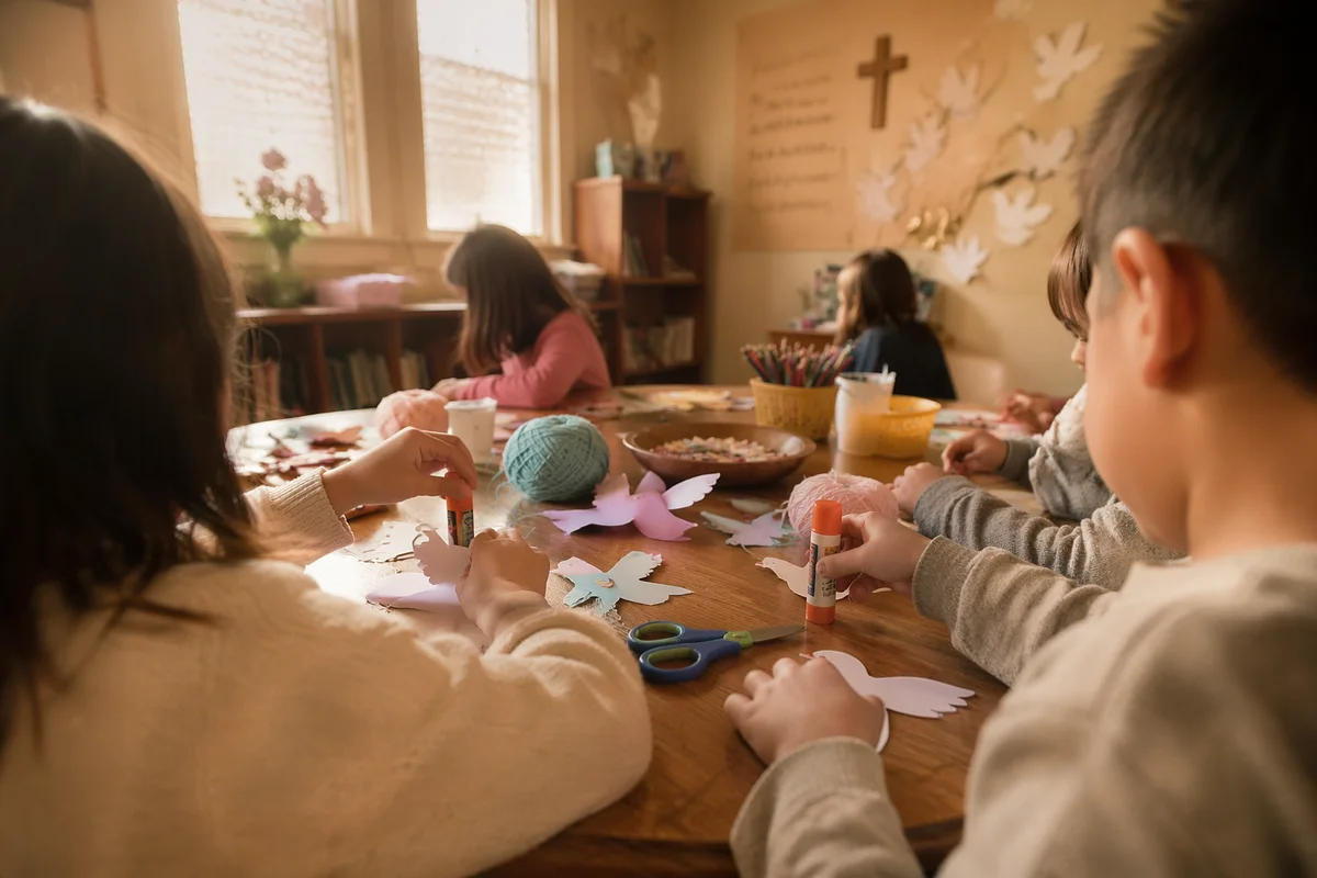 Sunday School Children Craft Activity