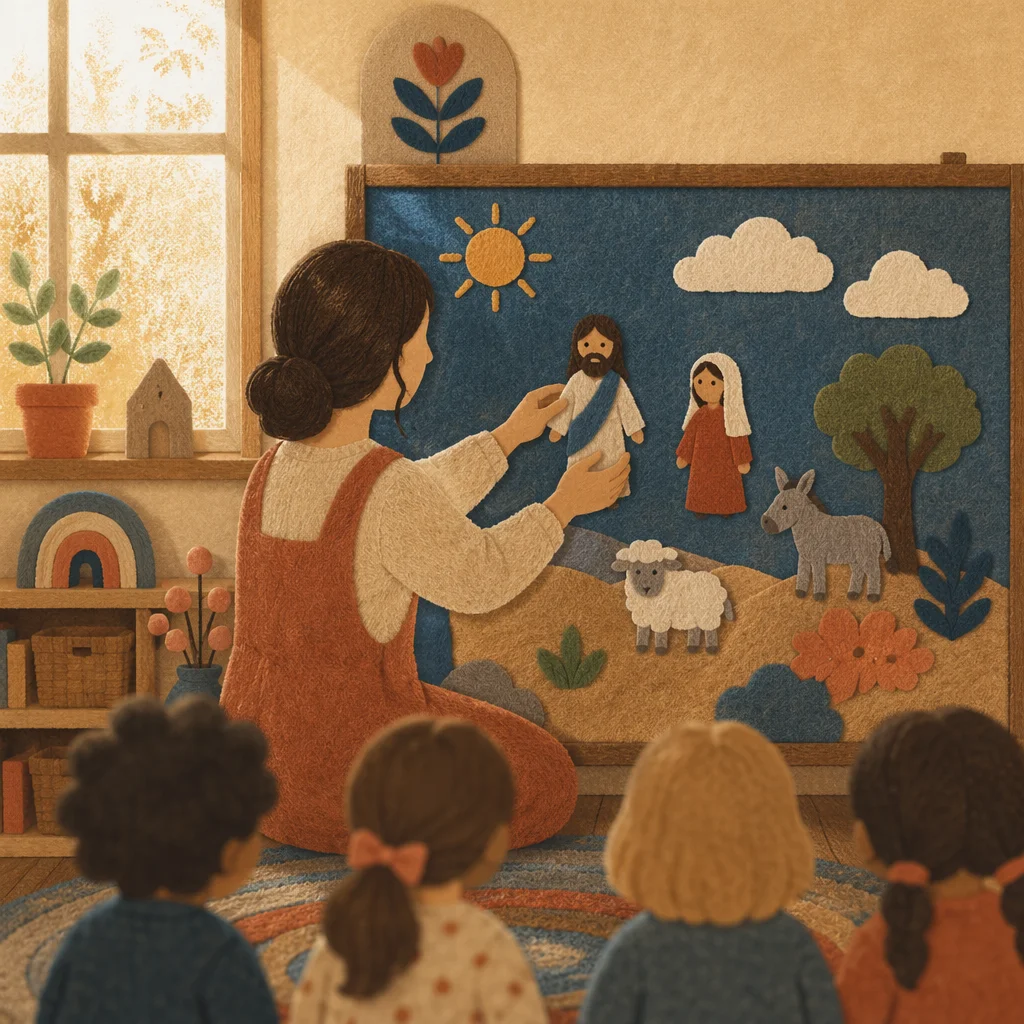 Sunday School Flannel Board Story Lesson