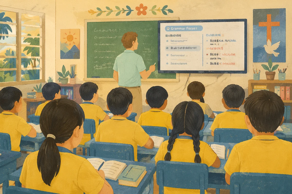 Volunteer English Teacher in Mission Classroom