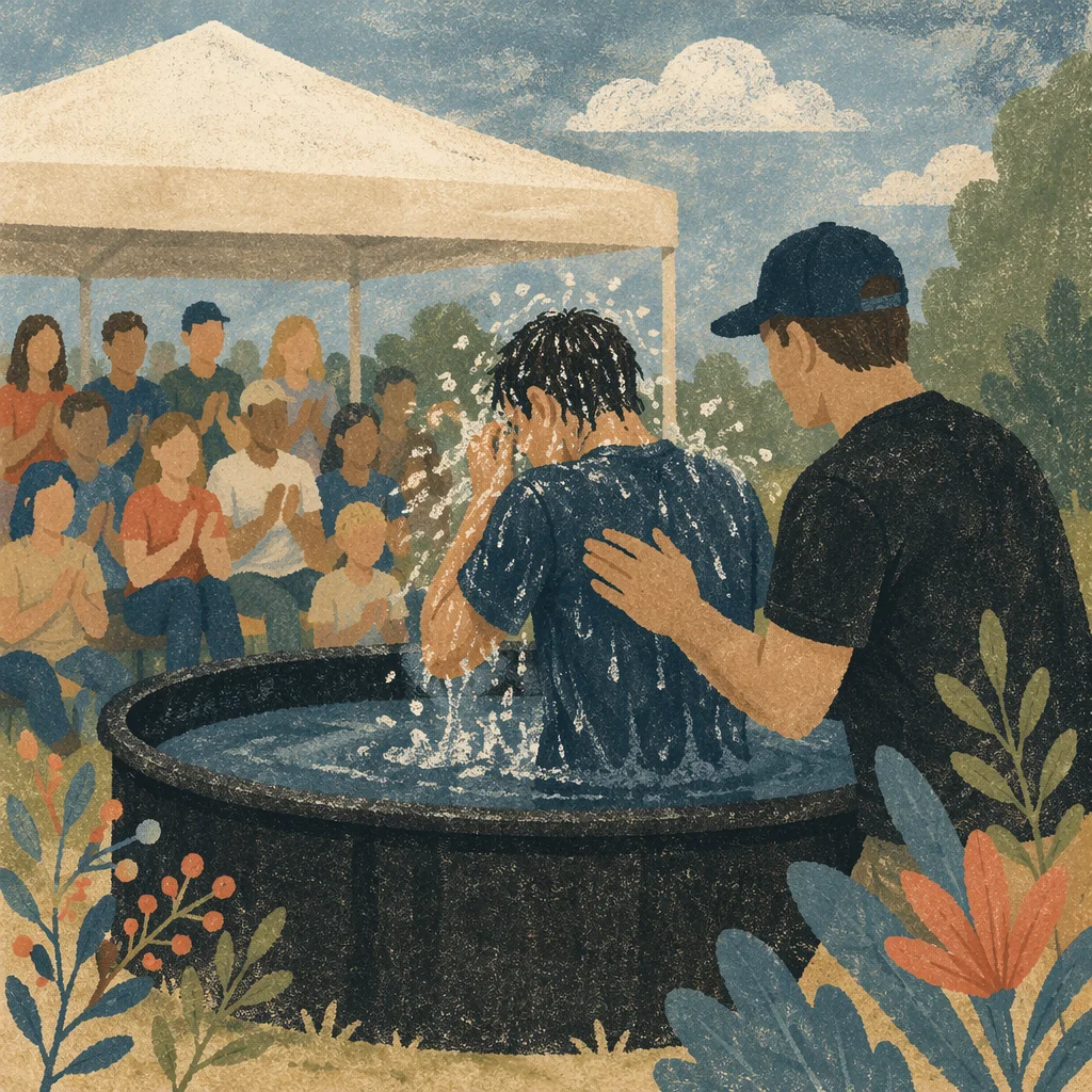 Teen Baptism Celebration at Youth Church