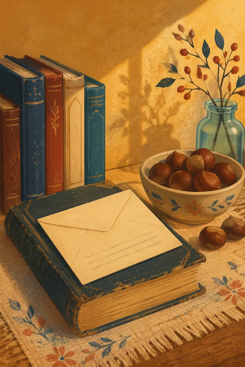 Offering Envelope Resting on Open Bible