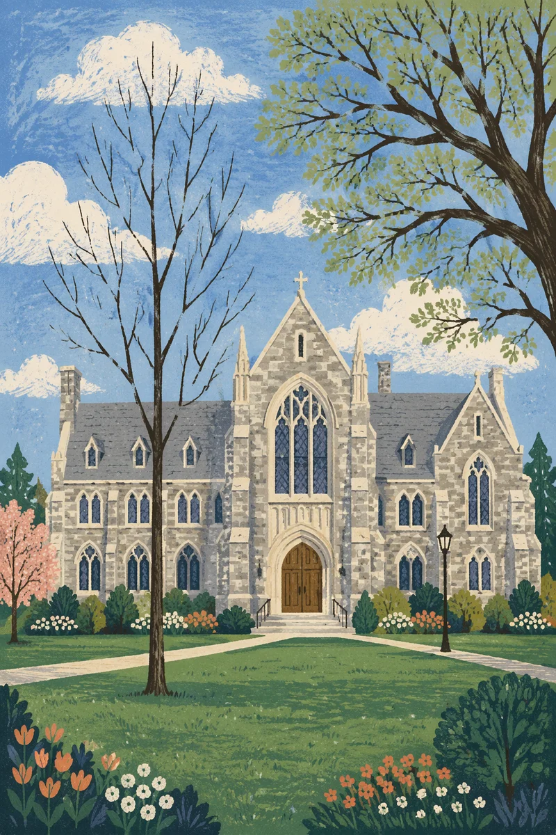 Historic University Chapel on Green Campus