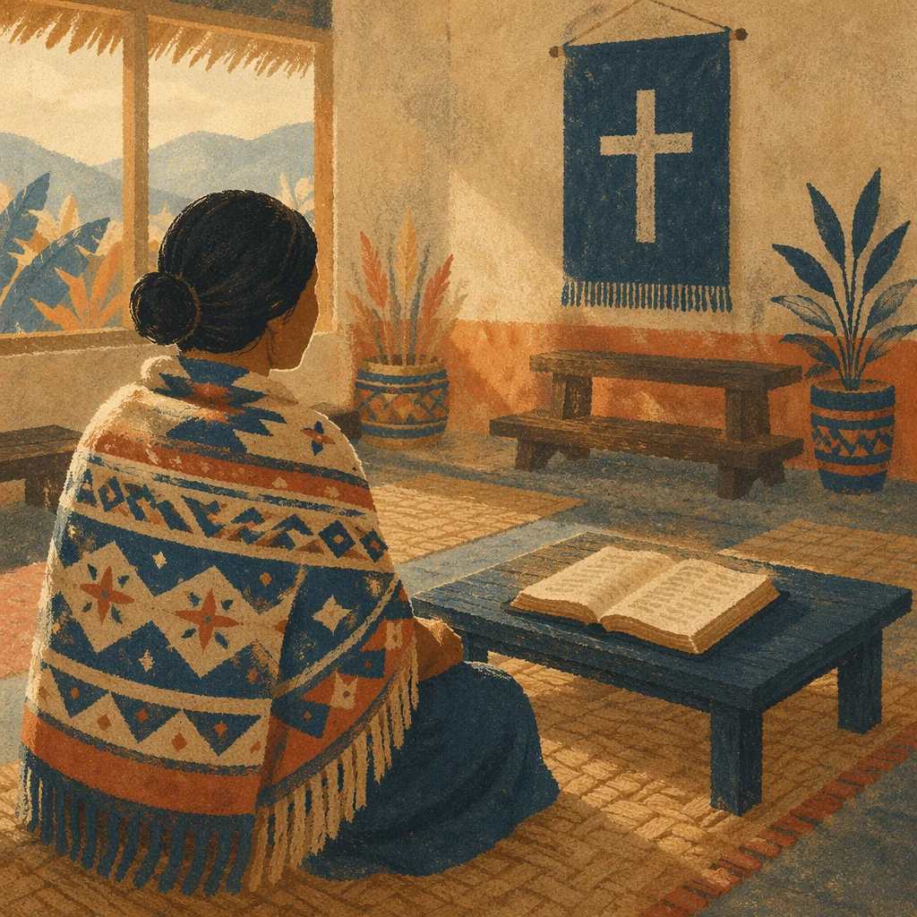 Respectful Cultural Portrait in Home Fellowship