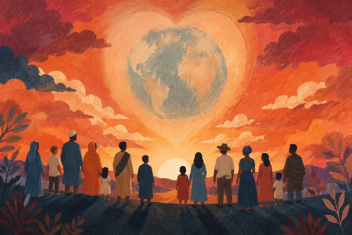 Hope for Unreached Nations at Sunset