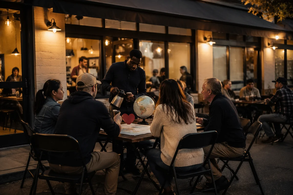 Global Mission Heart at Sidewalk Café