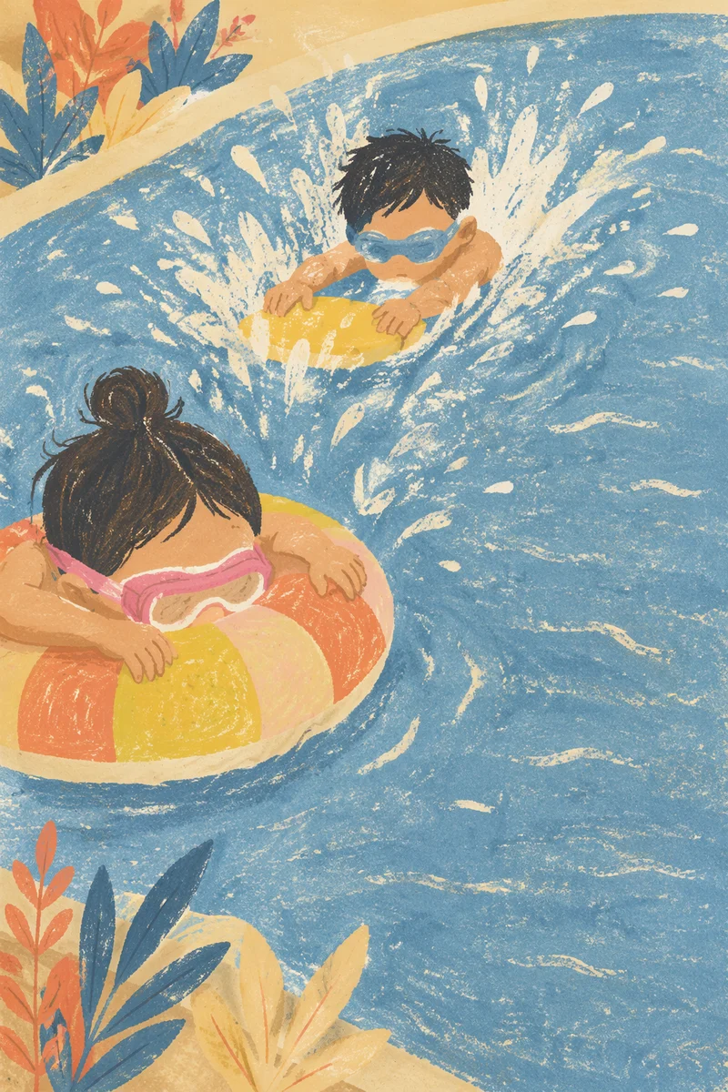 Joyful VBS Pool Activity for Kids