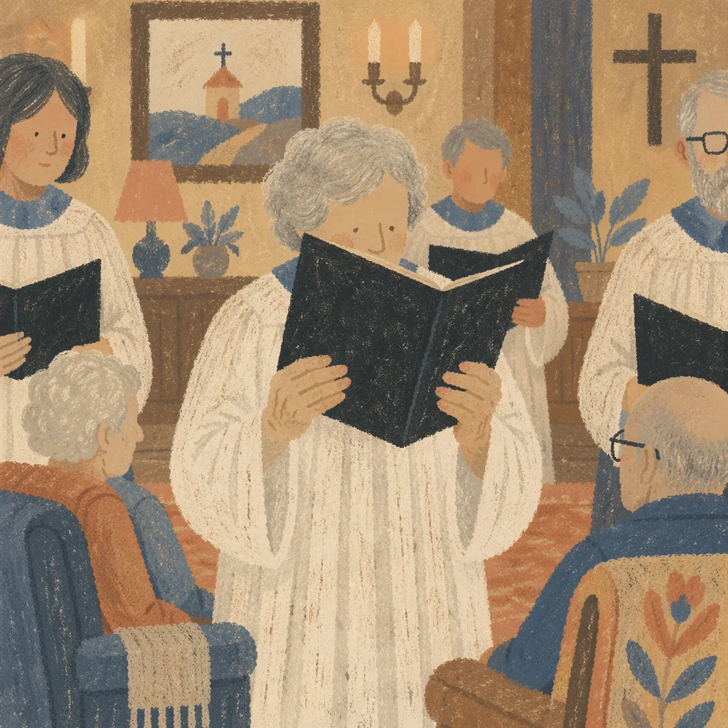 Church Choir Hymns at Nursing Home