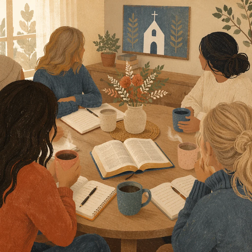 Women’s Bible Study Coffee Fellowship Table