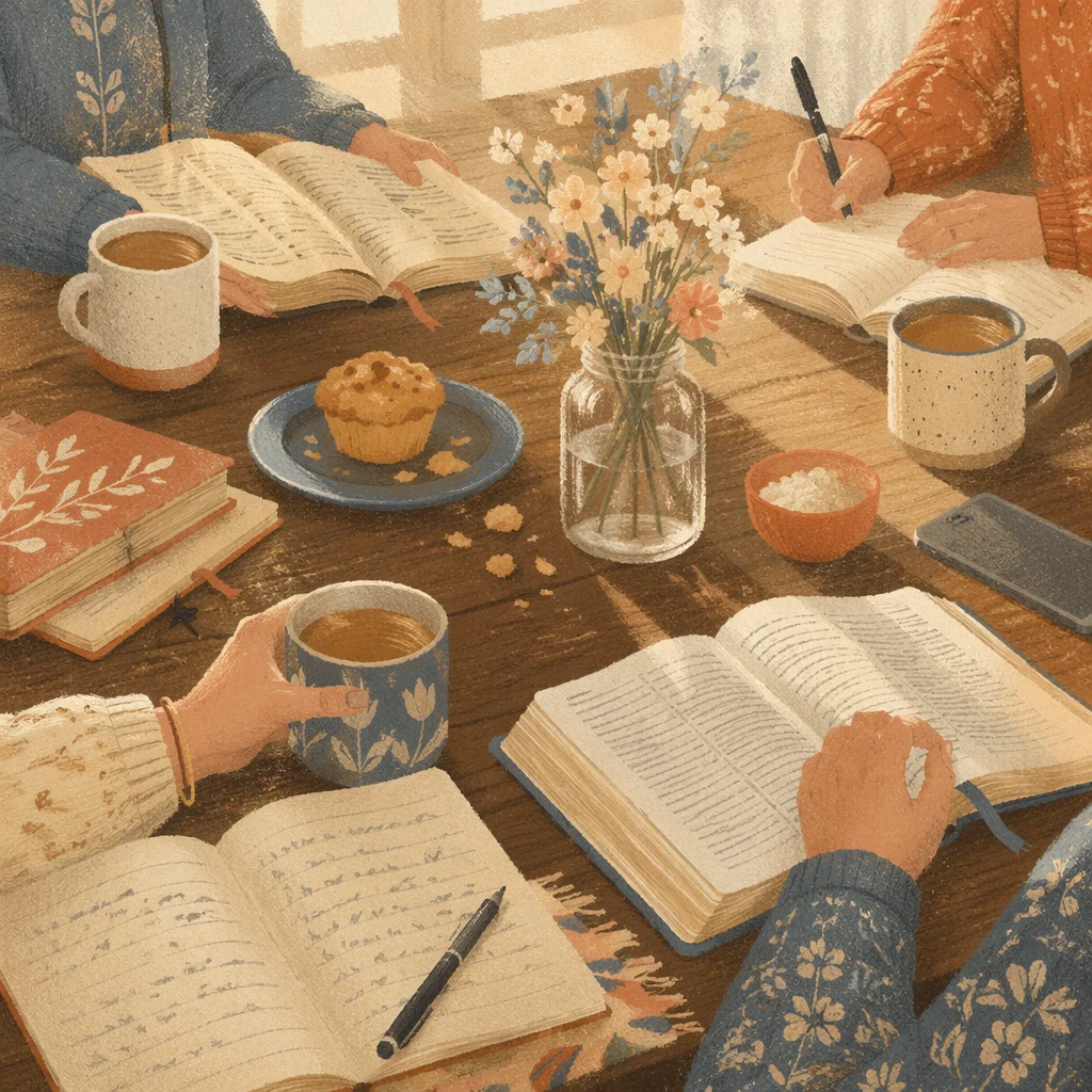 Women’s Bible Study Coffee Fellowship Table