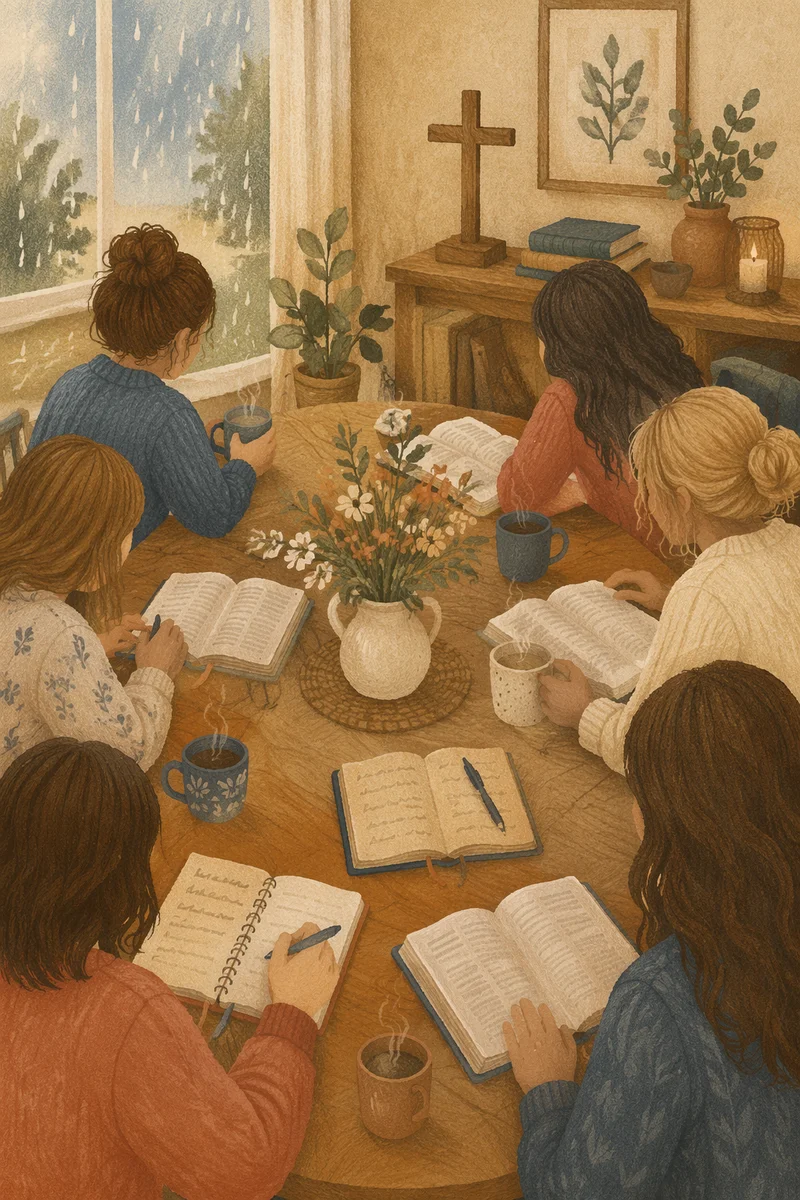 Cozy Women’s Bible Study with Coffee