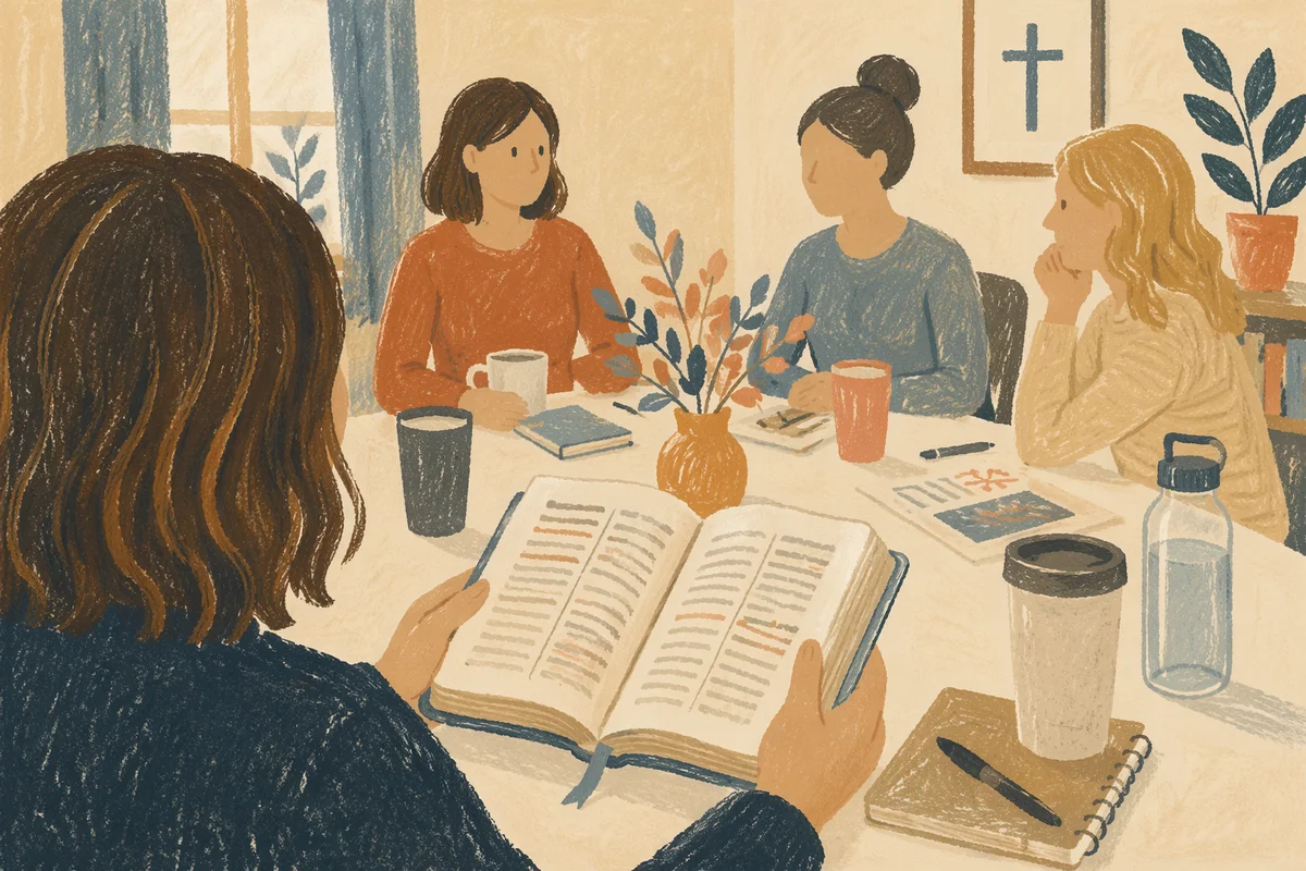 Women Bible Study Fellowship with Coffee