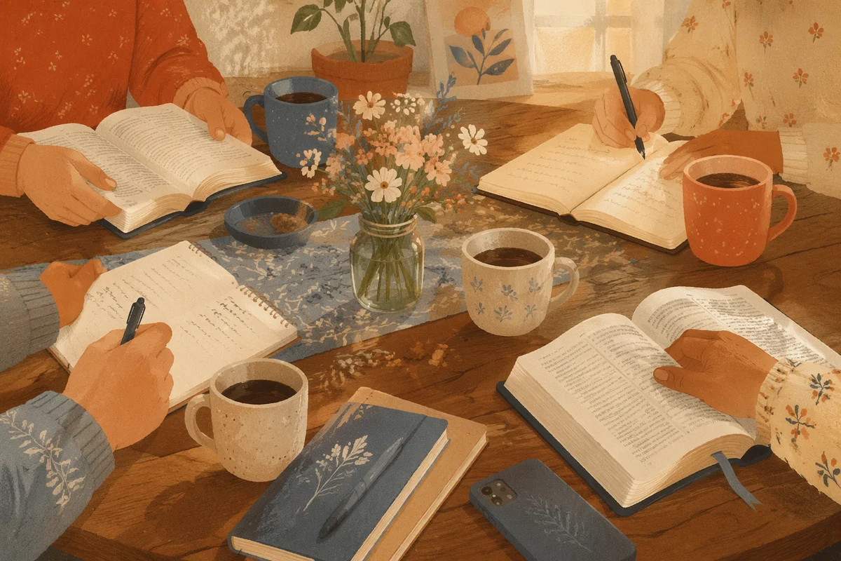 Women’s Bible Study Coffee Fellowship Table