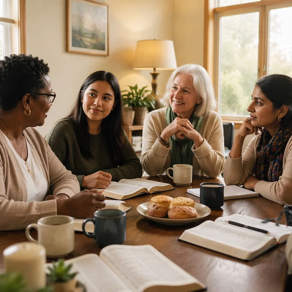 Women Bible Study Fellowship Over Coffee