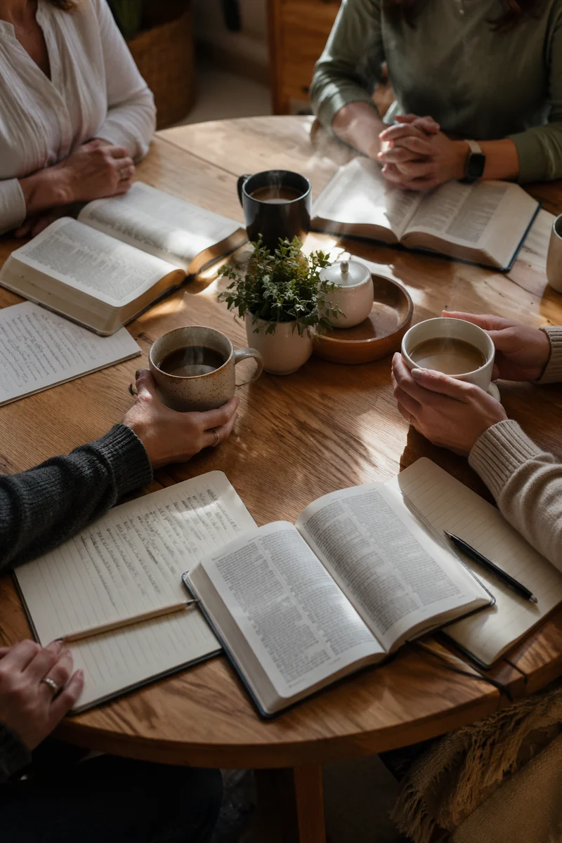 Womens Bible Study Coffee Table Gathering
