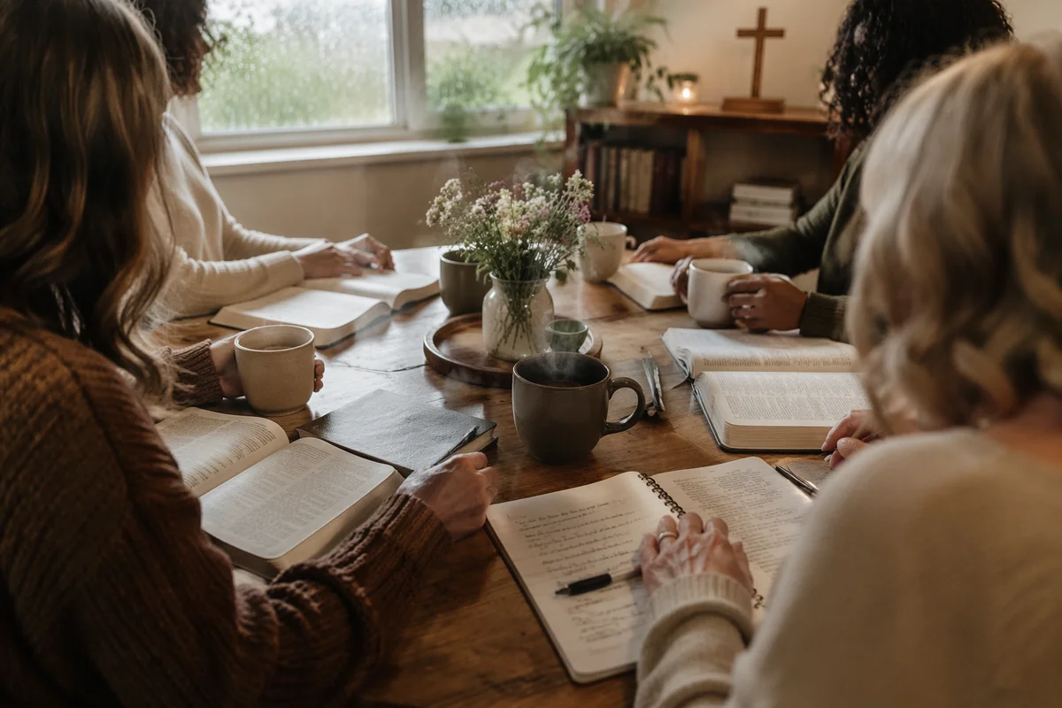 Rainy Morning Women’s Bible Study with Coffee