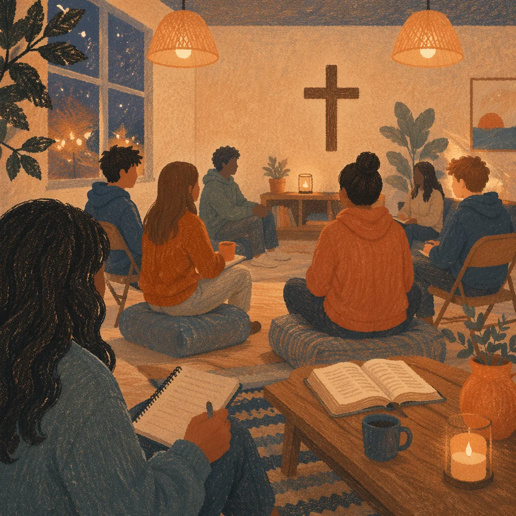 Teen Youth Group Fellowship at Church