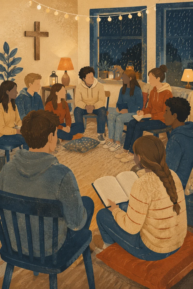 Youth Group Evening Fellowship at Church
