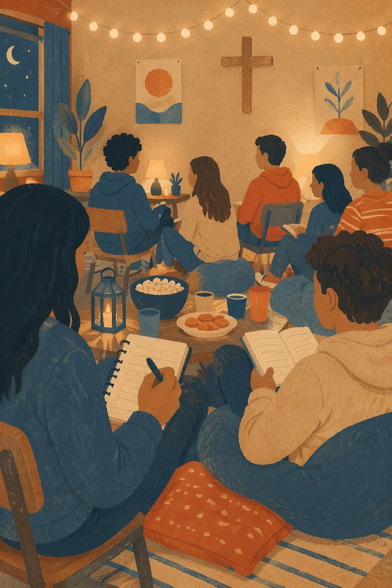 Warm Youth Group Fellowship Gathering