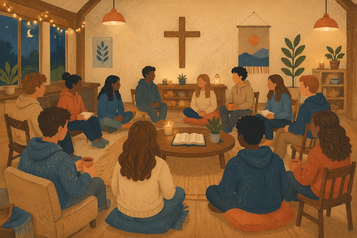 Warm Youth Fellowship Gathering at Church