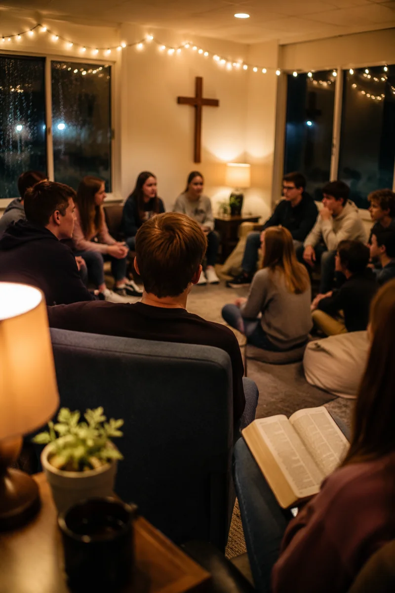 Youth Group Evening Fellowship Circle
