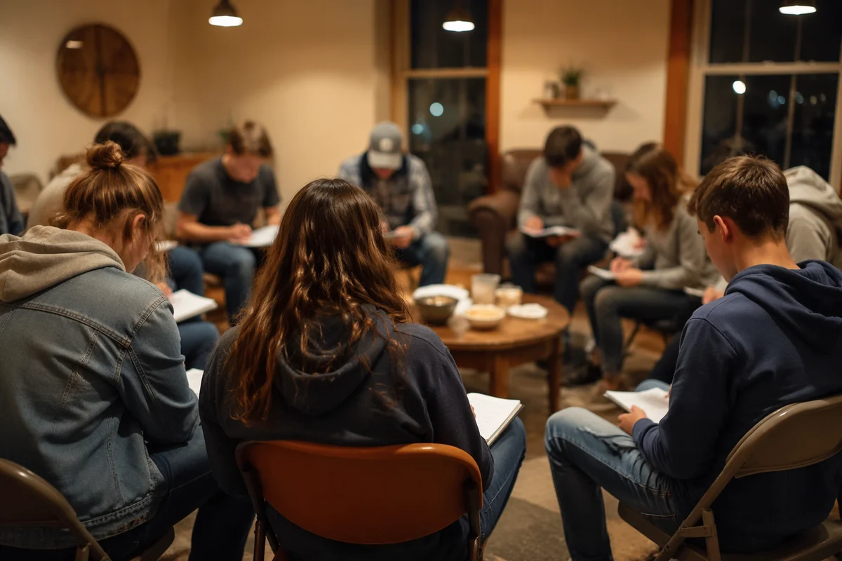 Teen Youth Group Fellowship Circle
