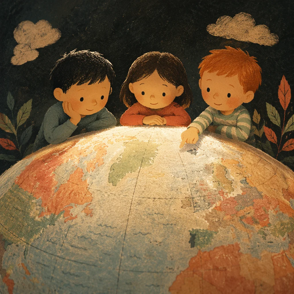 Quiet Classroom Globe for Geography Learning