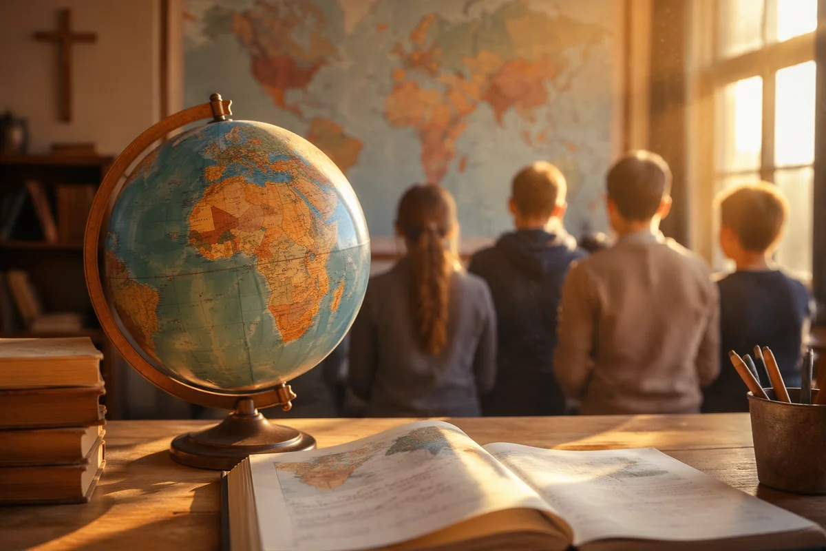 Faith Classroom Globe and Geography Workbook