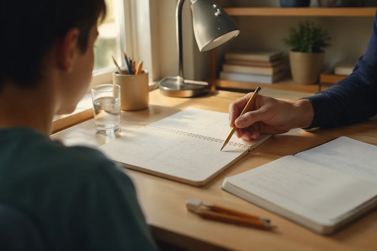 One-on-One Tutoring at Student Desk