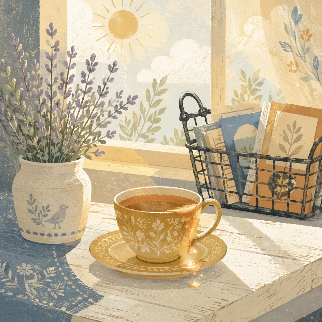 Overflowing Golden Cup of Quiet Gratitude