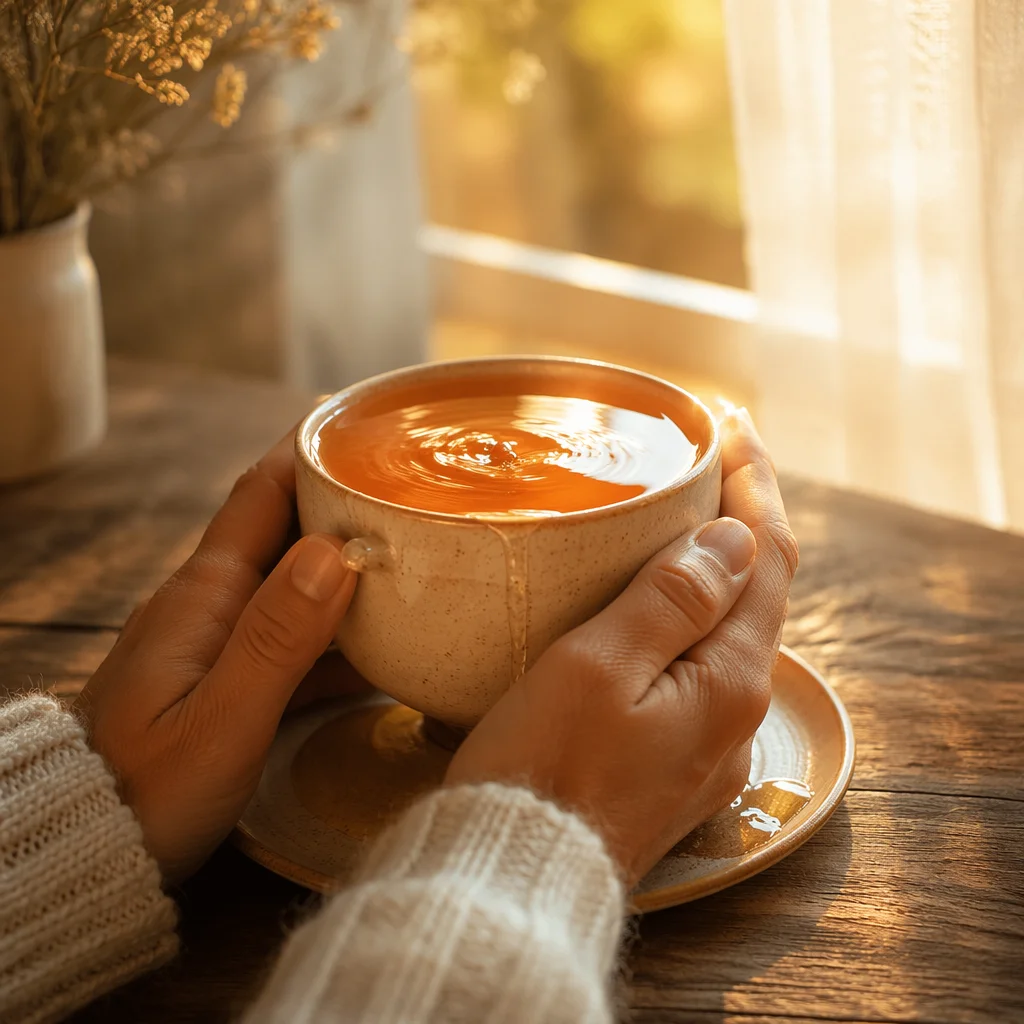 Overflowing Cup of Blessing in Golden Morning Light