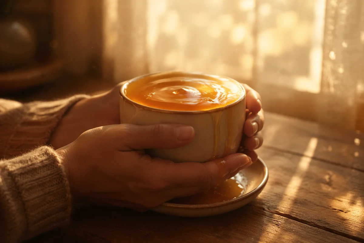 Overflowing Cup of Blessing in Golden Morning Light