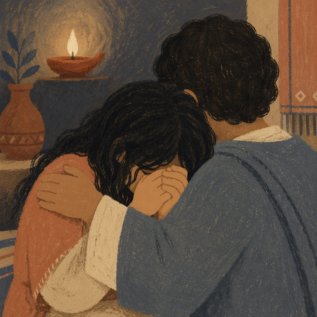 Compassionate Friends Sharing Quiet Comfort