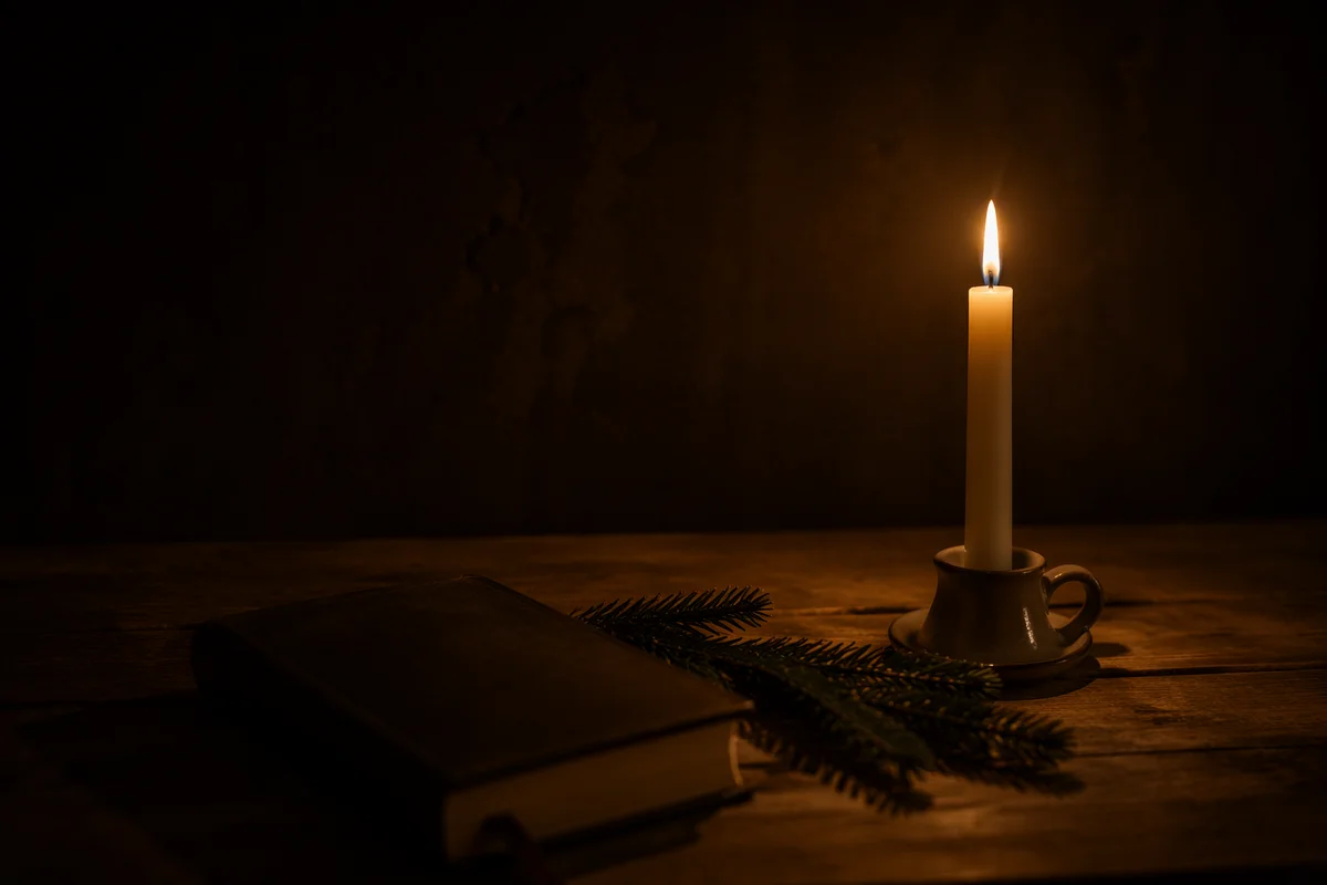 Single Candle of Quiet Courage