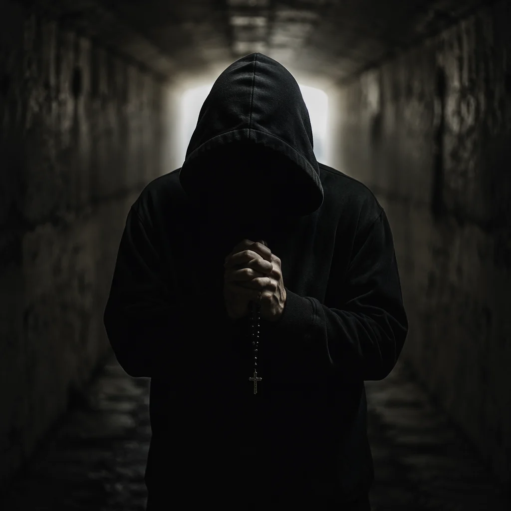Hope Beyond Depression in Dark Tunnel