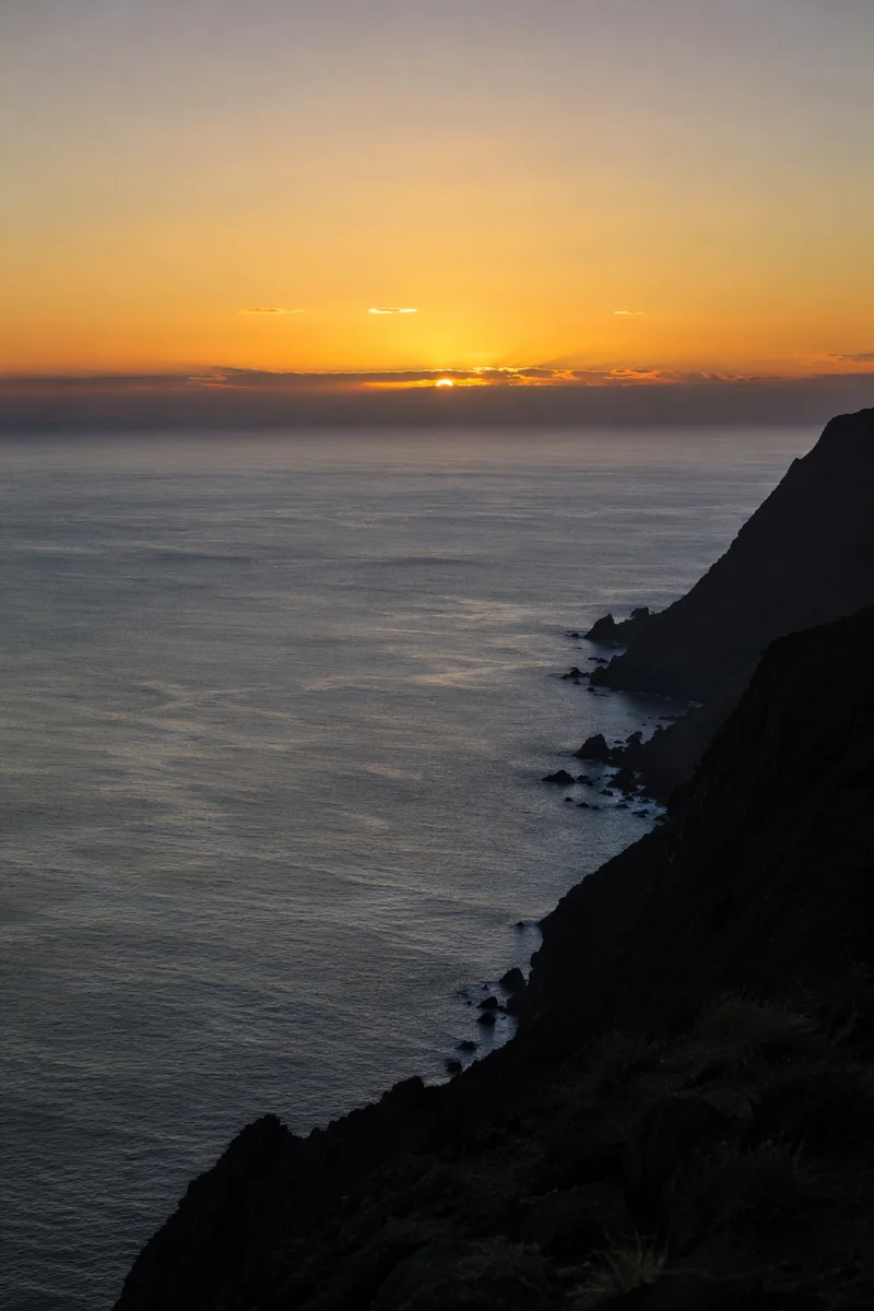 Eternal Life Sunrise Over Calm Ocean