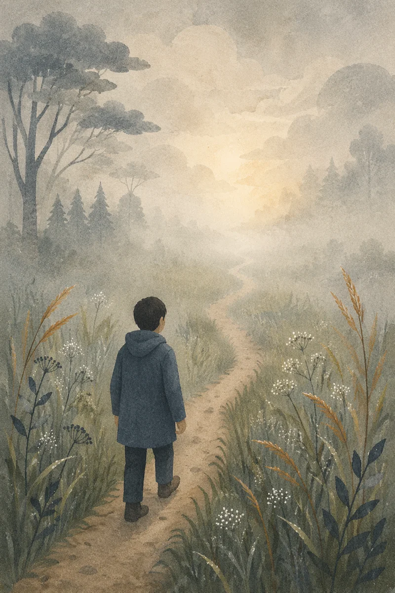 Faith Steps Into the Unknown Path