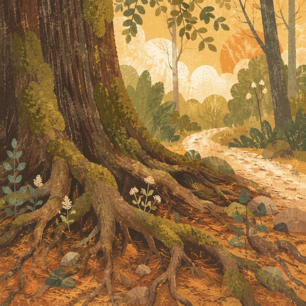Faithful Ancient Tree with Deep Roots