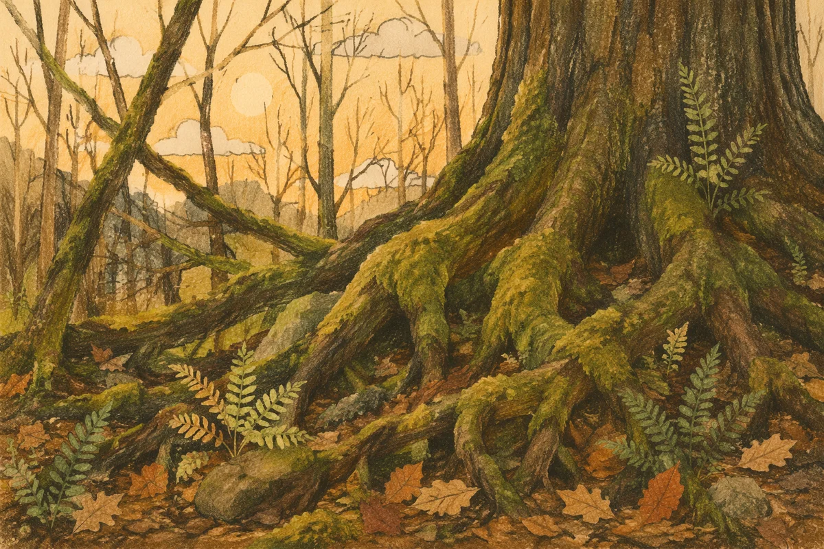 Ancient Rooted Tree of Quiet Faithfulness
