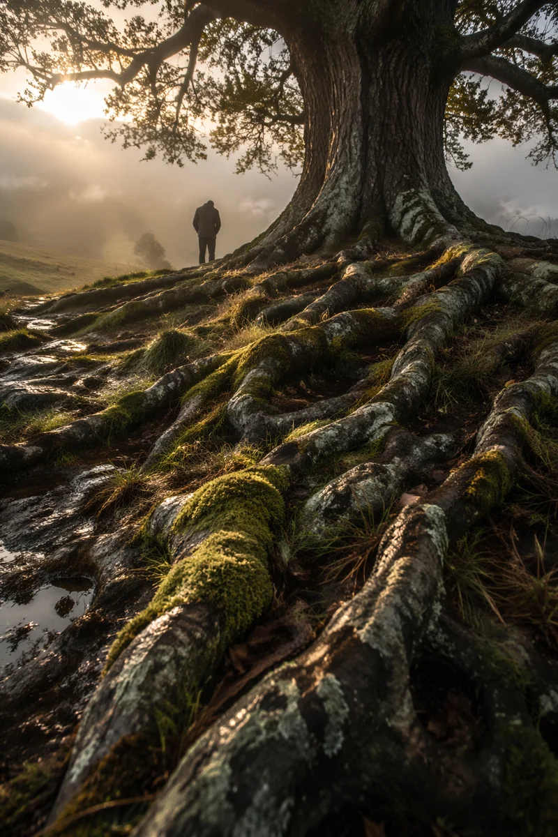 Ancient Oak Roots of Faithfulness