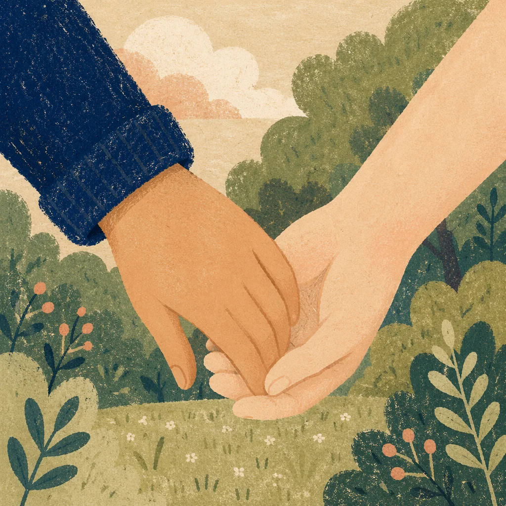 Forgiveness Hands Releasing in Gentle Light