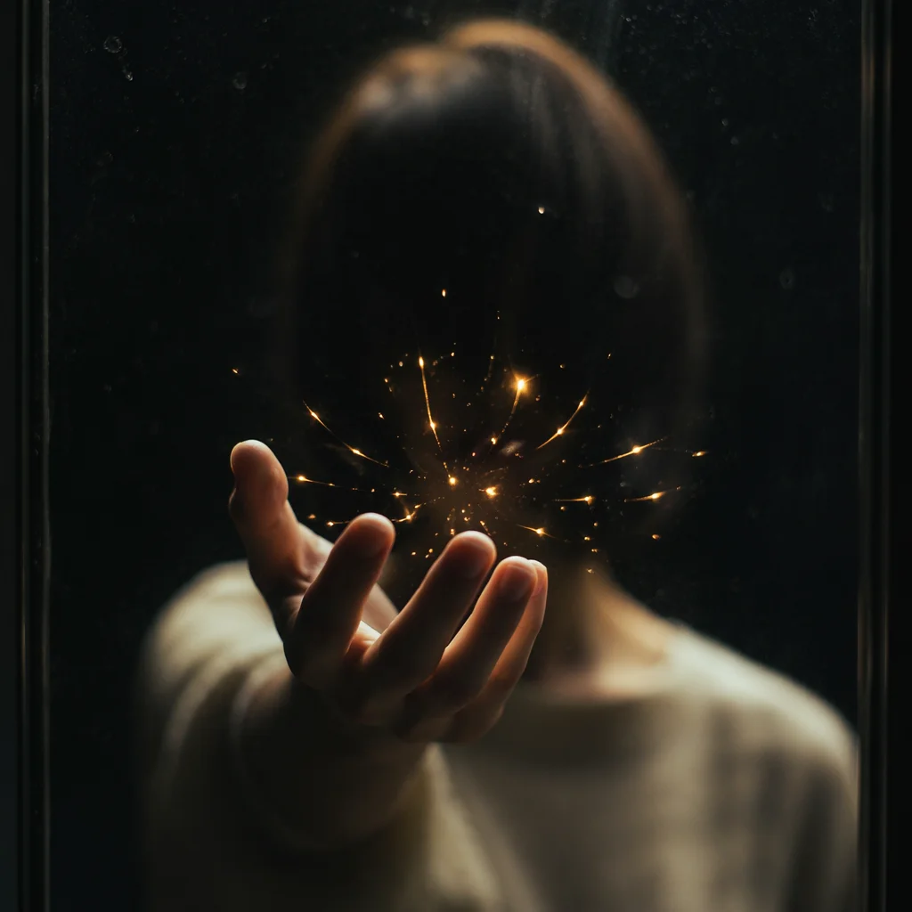 Forgiveness Hand Releasing Golden Light