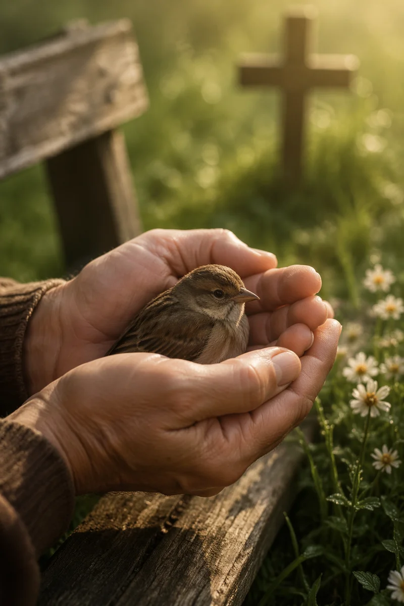 Gods Love in Gentle Hands