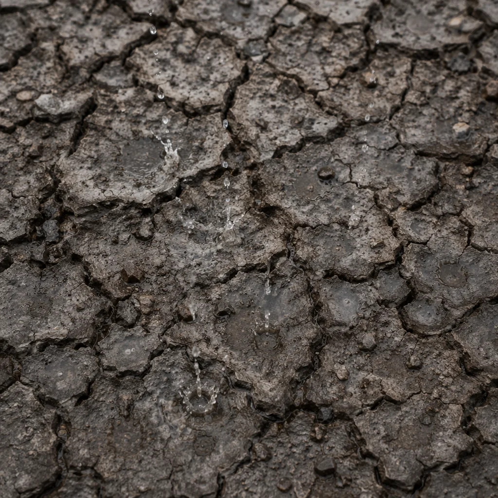 Grace Rain on Parched Earth