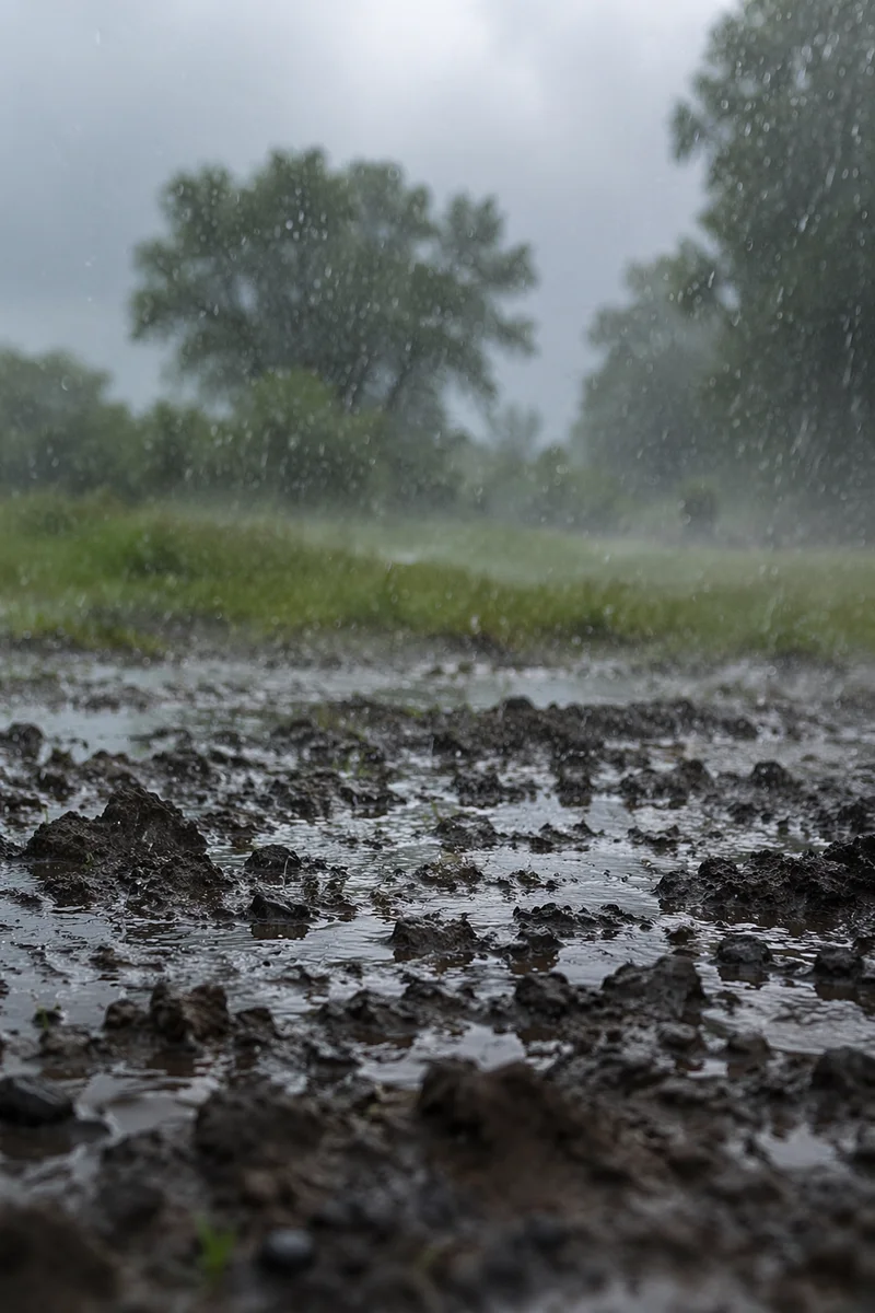 Grace Rain Renewing Parched Earth
