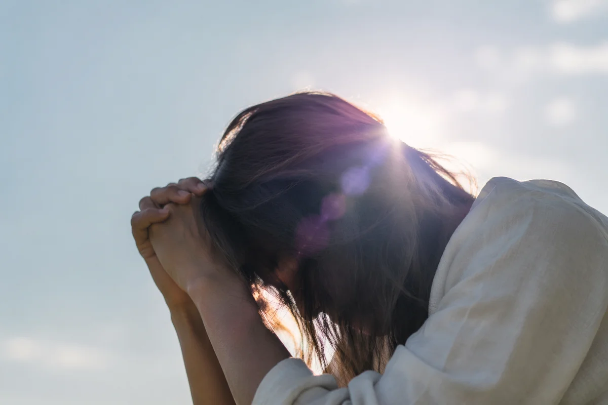 Humble Prayer Under Gentle Morning Light