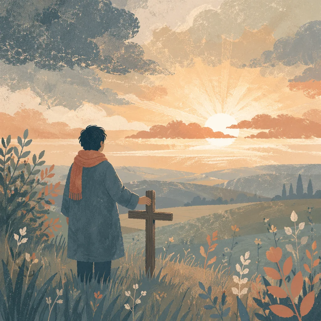 Longing Prayer on a Dawn Hillside