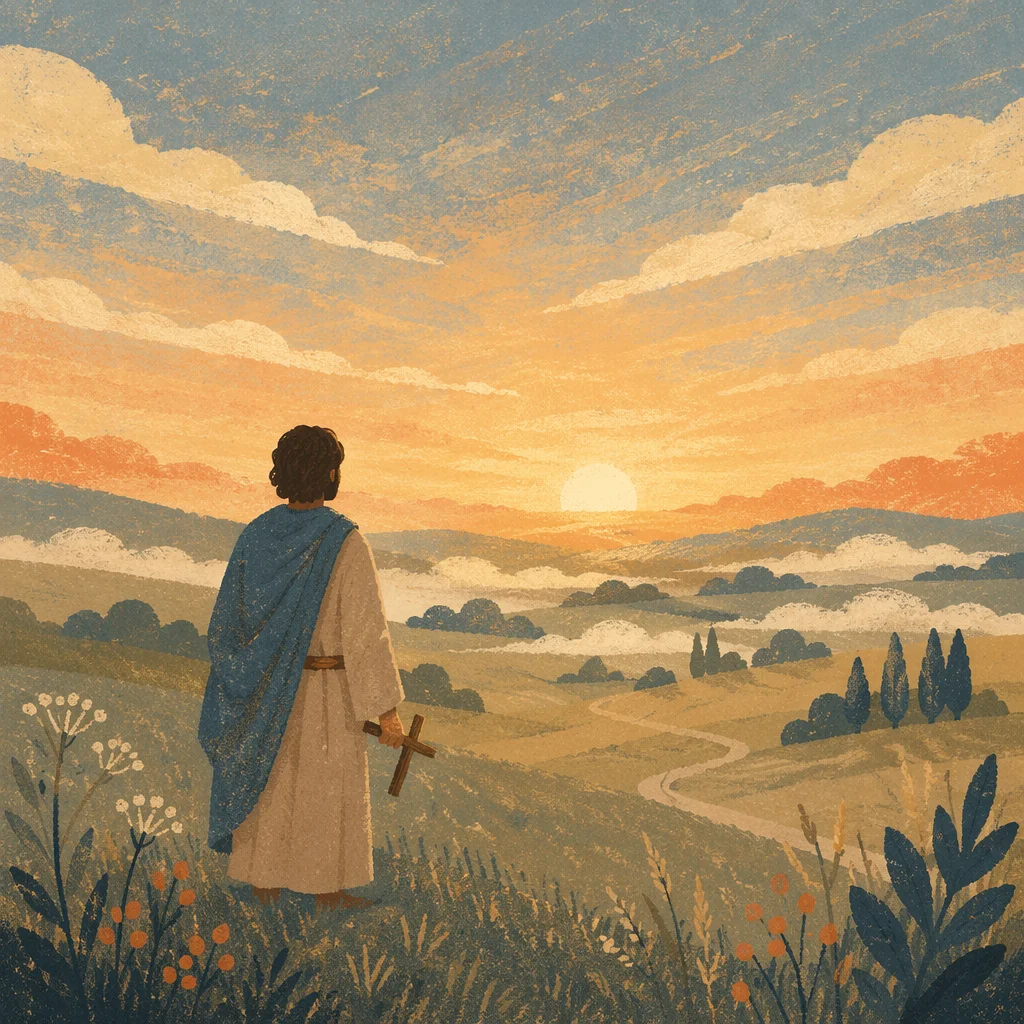 Prayerful Longing Toward Golden Dawn