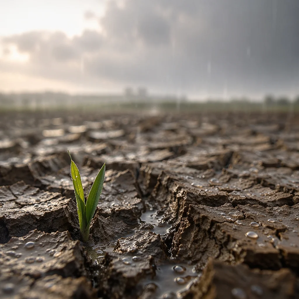 Gentle Rain Bringing Mercy to Dry Soil
