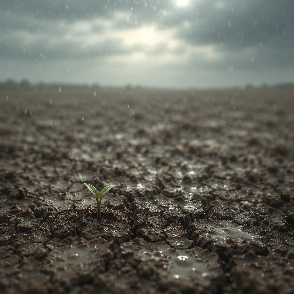 Gentle Rain Bringing Mercy to Dry Soil